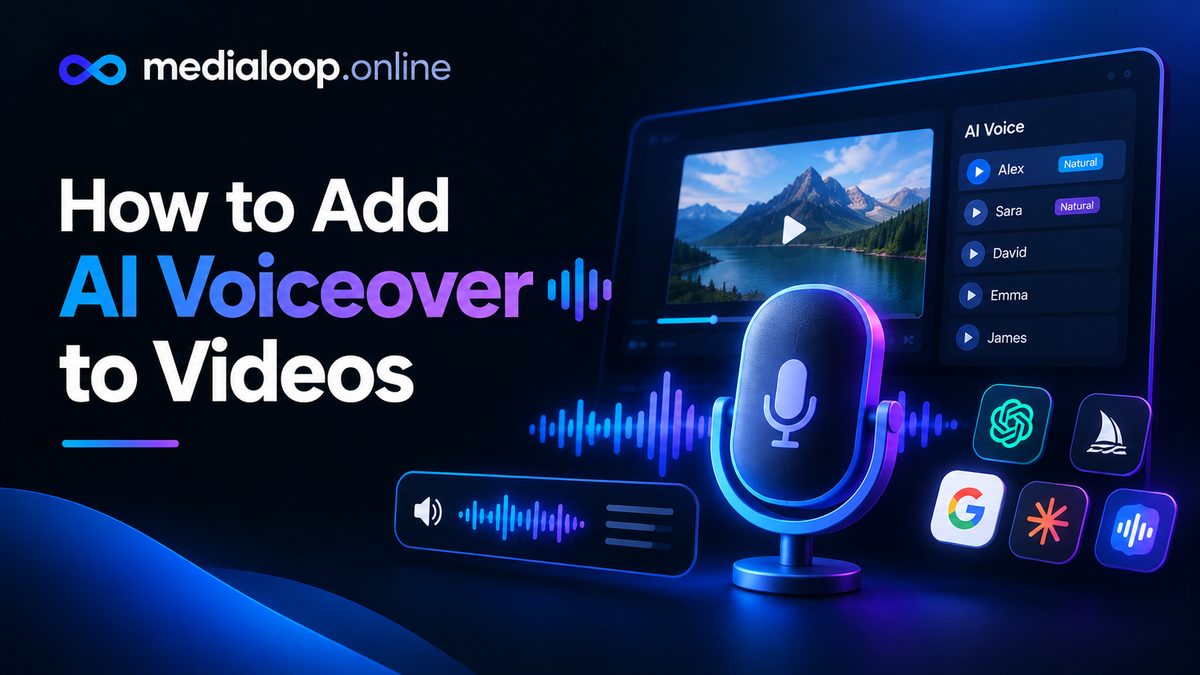 How to Add AI Voiceover to Videos — 5 Tools Compared